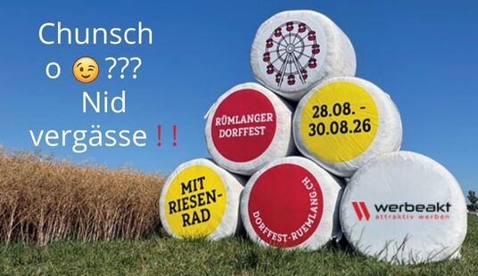 Rümlanger Dorffest 2026 - 28. bis 30. August 2026